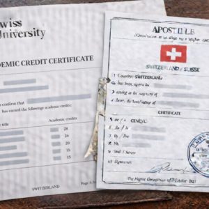 Apostille for Swiss Academic Credit Certificate