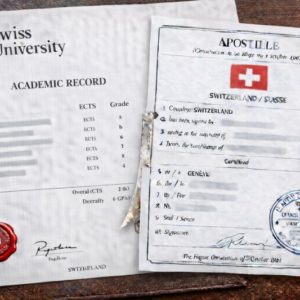 Apostille for Swiss Academic Record