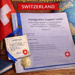 apostille for Immigration Support Letter Switzerland