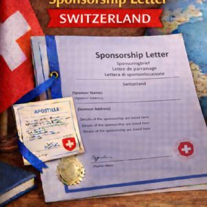 apostille for Sponsorship Letter Switzerland