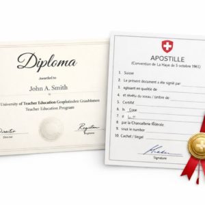 Apostille for Bern Conservatory