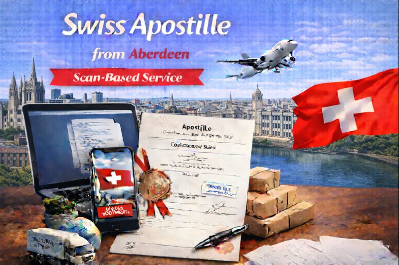 Swiss Apostille from Aberdeen