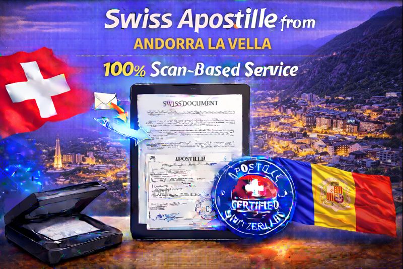 Swiss Apostille from Andorra la Vella