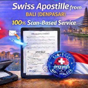 Swiss Apostille from Bali (Denpasar)