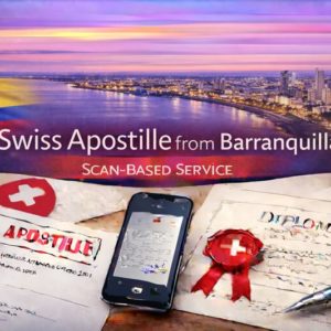 Swiss Apostille from Barranquilla