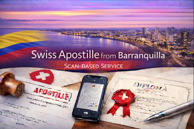 Swiss Apostille from Barranquilla