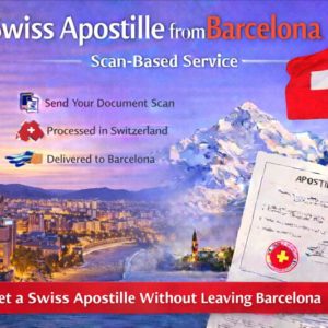 Swiss Apostille from Barcelona