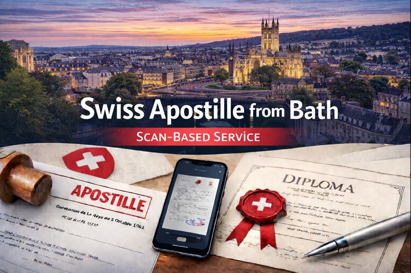 Swiss Apostille from Bath
