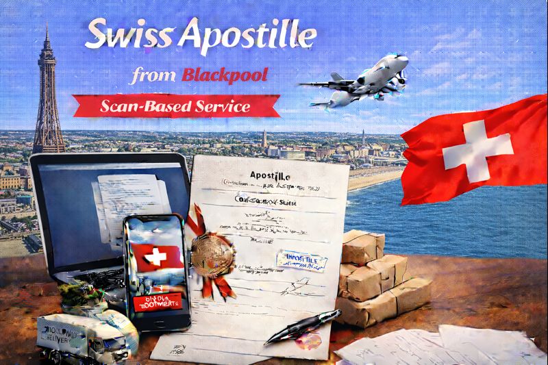 Swiss Apostille from Blackpool