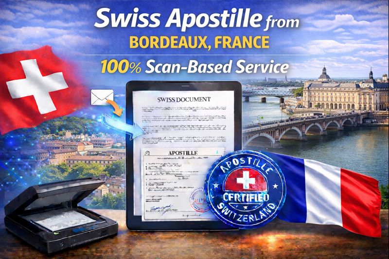 Swiss Apostille from Bordeaux