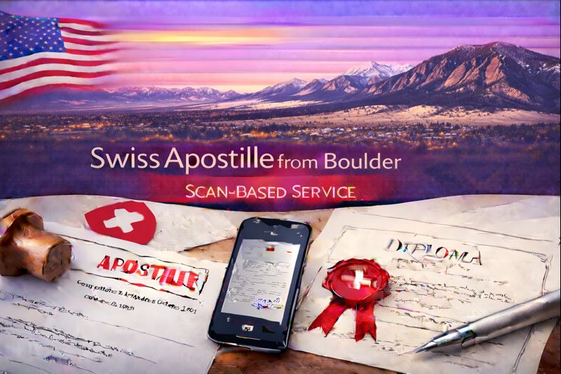 Swiss Apostille from Boulder