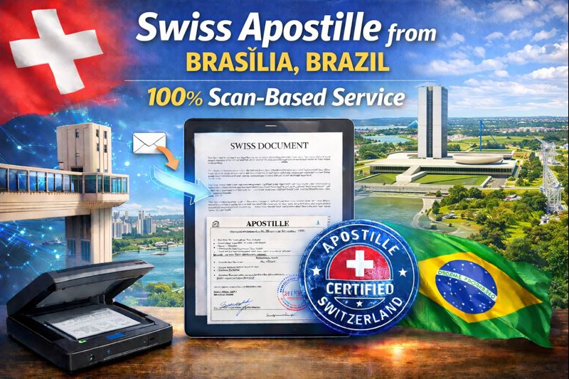 Swiss Apostille from Brasília