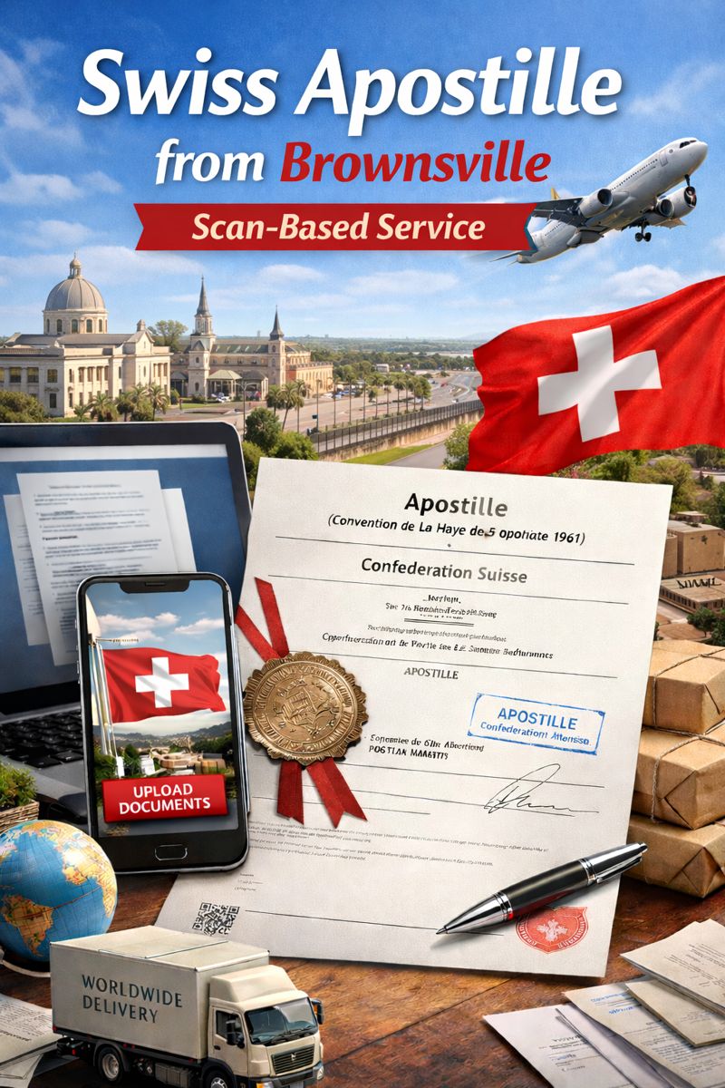 Swiss Apostille from Brownsville