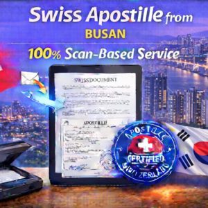 Swiss Apostille from Busan