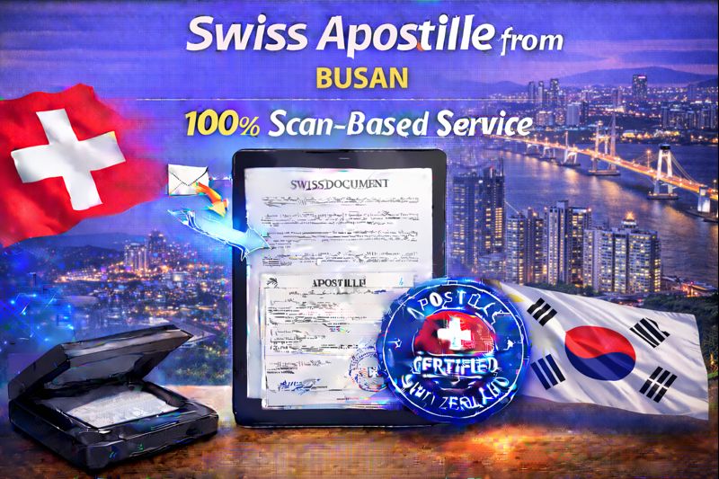 Swiss Apostille from Busan