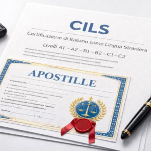 1CILS Apostille for CILS certificate
