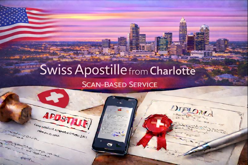 Swiss Apostille from Charlotte