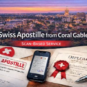 Swiss Apostille from Coral Gables
