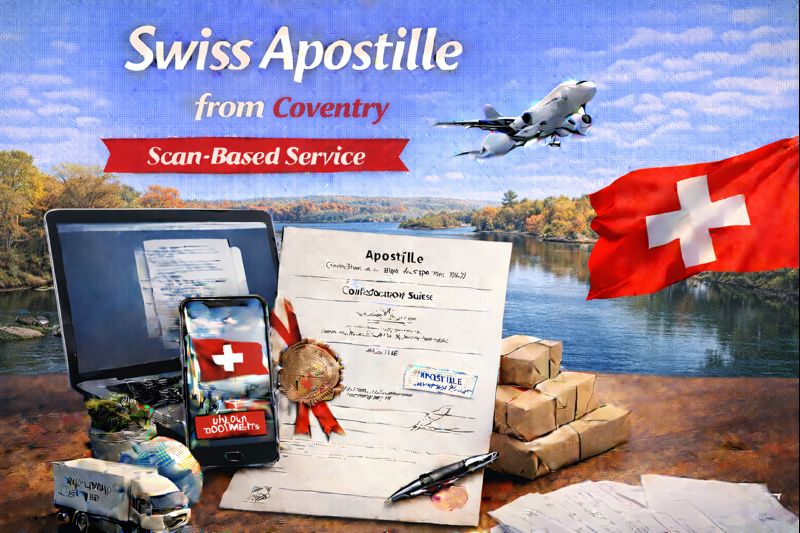 Swiss Apostille from Coventry