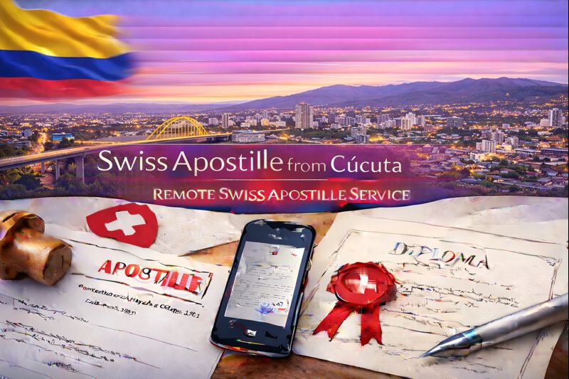 Swiss Apostille from Cúcuta