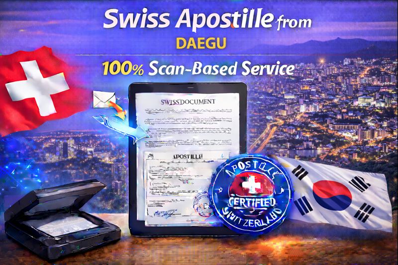 Swiss Apostille from Daegu