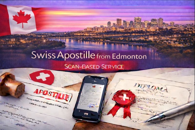 Swiss Apostille from Edmonton
