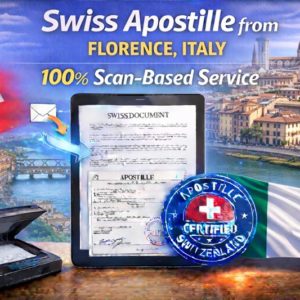 Swiss Apostille from Florence