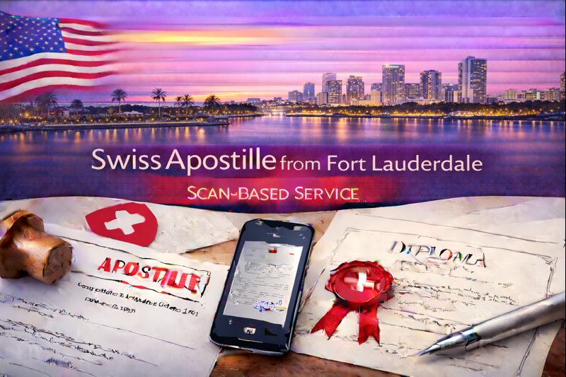 Swiss Apostille from Fort Lauderdale