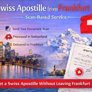 Swiss Apostille from Frankfurt