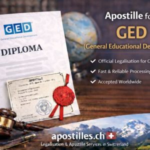 Apostille for GED