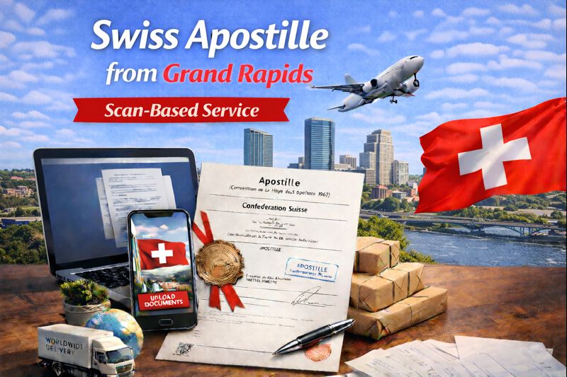 Swiss Apostille from Grand Rapids