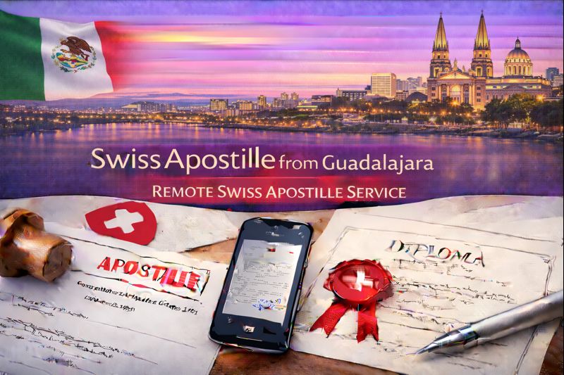 Swiss Apostille from Guadalajara