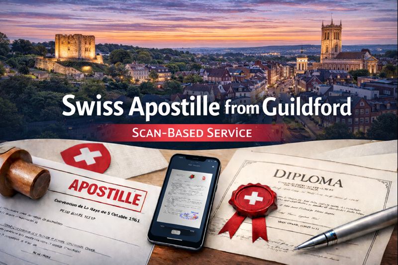 Swiss Apostille from Guildford