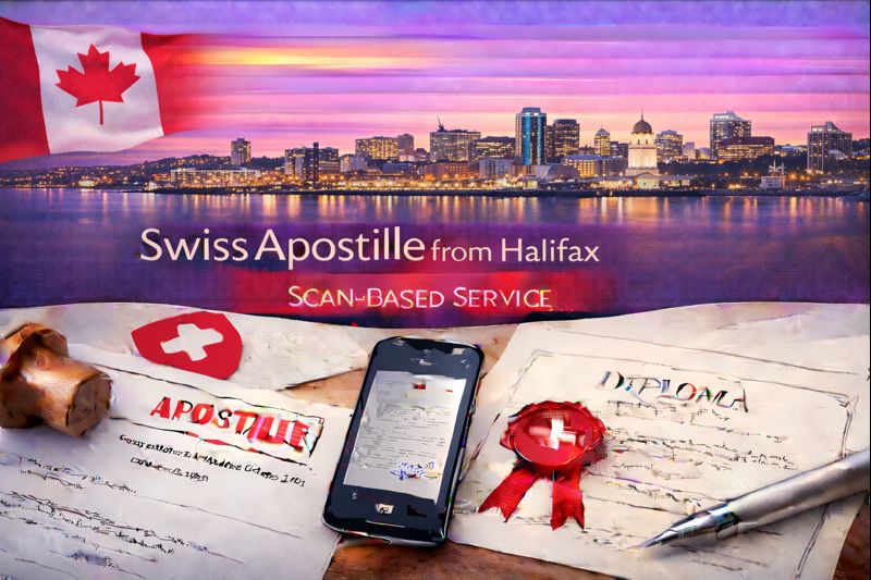 Swiss Apostille from Halifax