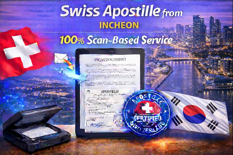 Swiss Apostille from Incheon