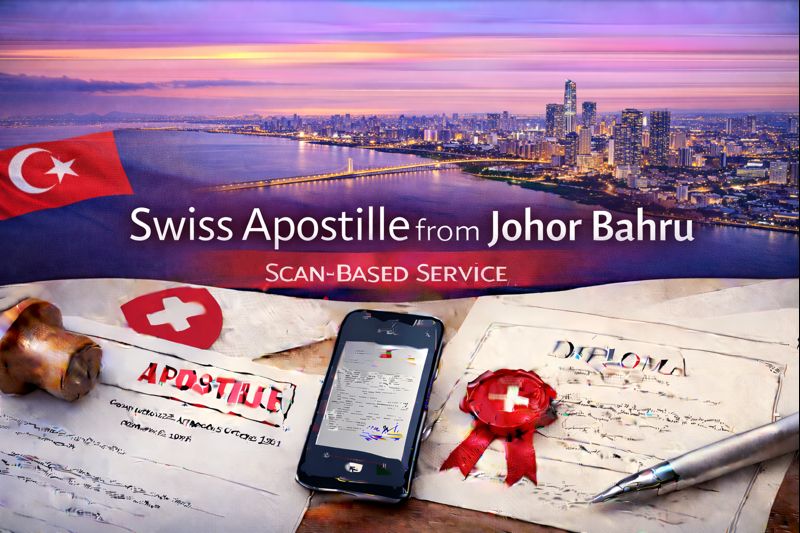 Swiss Apostille from Johor Bahru