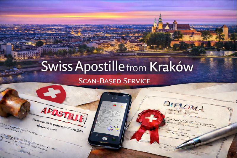 Swiss Apostille from Kraków