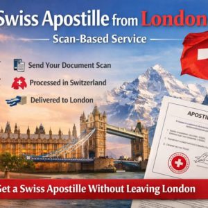 Swiss Apostille from London