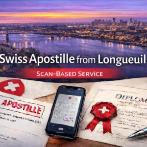 Swiss Apostille from Longueuil