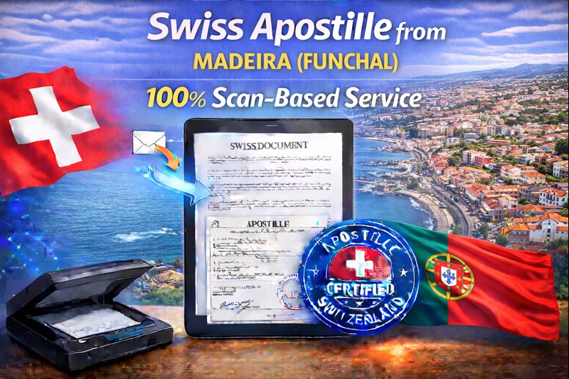 Swiss Apostille from Madeira (Funchal)
