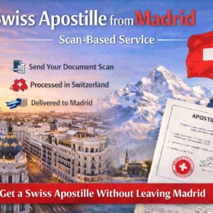 Swiss Apostille from Madrid