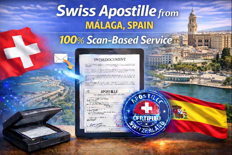 Swiss Apostille from Málaga