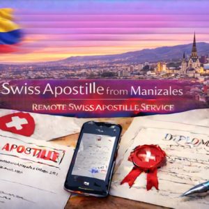 Swiss Apostille from Manizales
