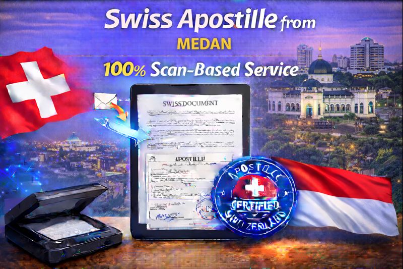 Swiss Apostille from Medan