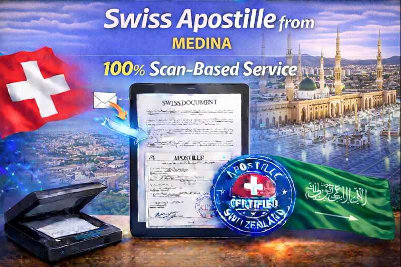 Swiss Apostille from Medina