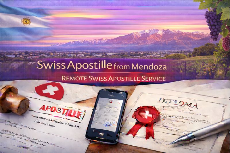 Swiss Apostille from Mendoza