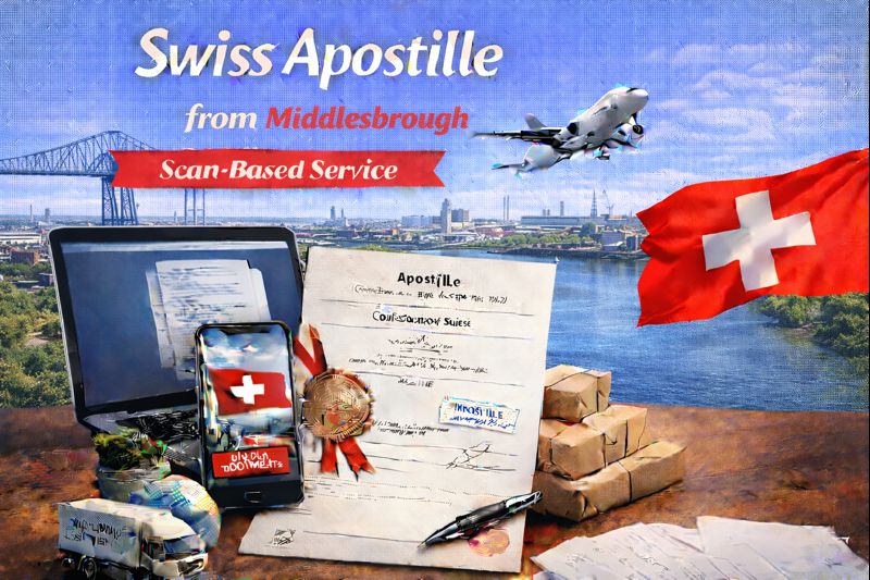 Swiss Apostille from Middlesbrough