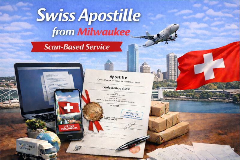 Swiss Apostille from Milwaukee