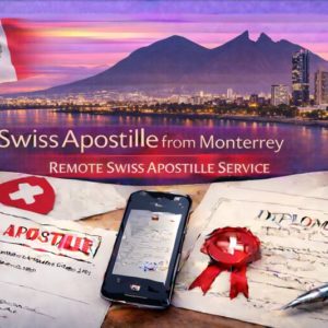 1Monterrey Swiss Apostille from Monterrey