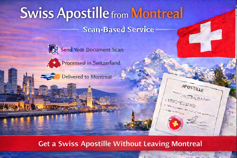 Swiss Apostille from Montreal